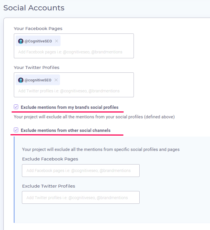 social accounts BrandMentions