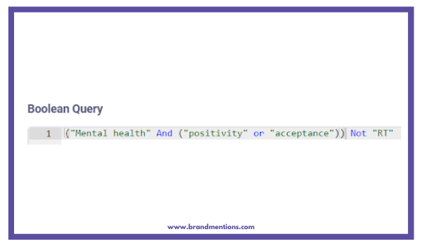 boolean search Brand Mentions