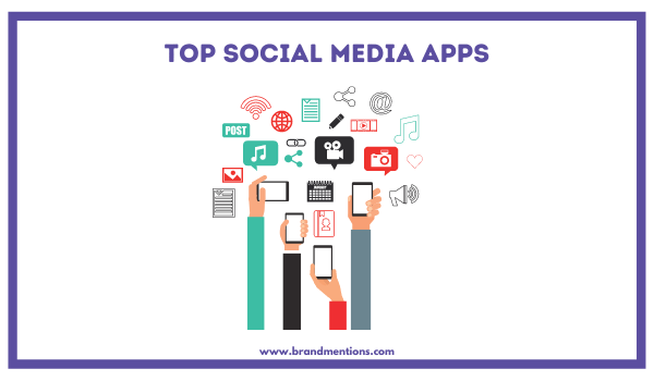 Top Social Media Apps Brandmentions Wiki